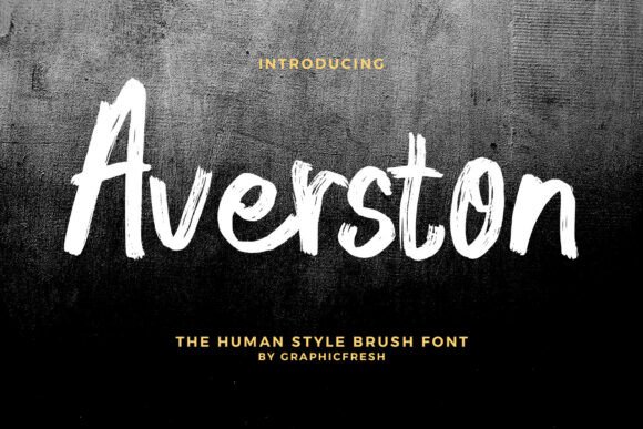 Averstone: A Thoughtful Script Font for Editorial Warmth