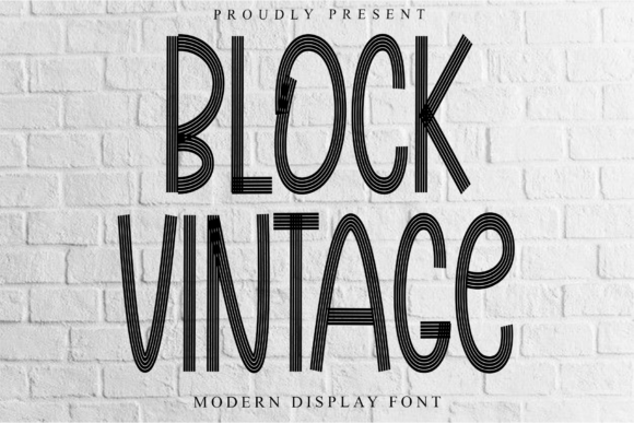 Block Vintage: A Sophisticated Script Font for Scroll-Stopping Campaigns
