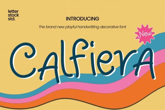 Calfiera: A Handwritten Font That Feels Like a Quiet Conversation