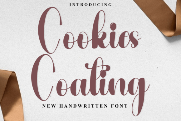Cookies Coating Font: Sweet, Consistent Branding for Small Businesses