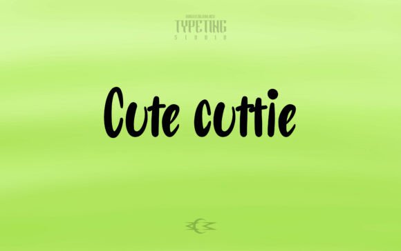 Cute Cuttie Font: A Maker’s Honest Review for Labels, Cards, and Shop Products