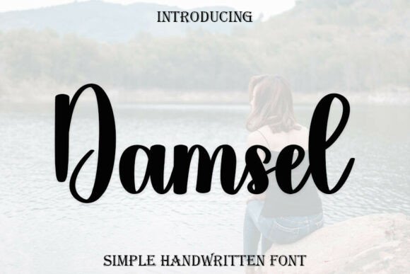 Damsel: A Sweet Cursive Font for Branding Consistency