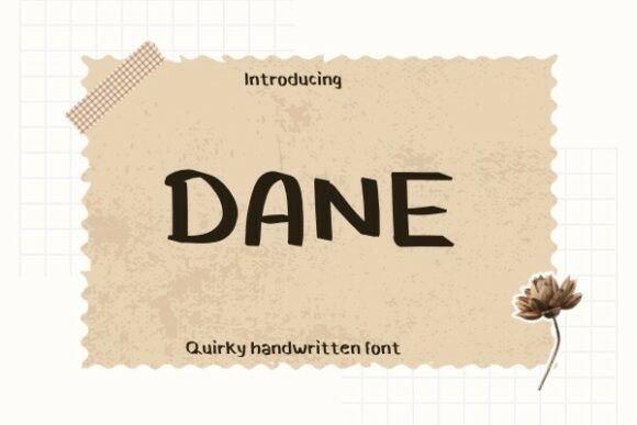 Dane Handwritten Font for Small Business Branding