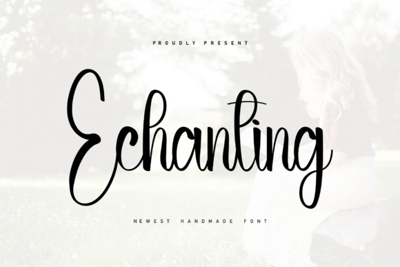 Echanting Handwritten Font for Warm, Cozy Branding