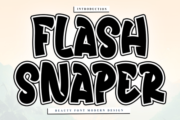 Flash Snaper: A Warm, Rhythmic Script Font for Makers