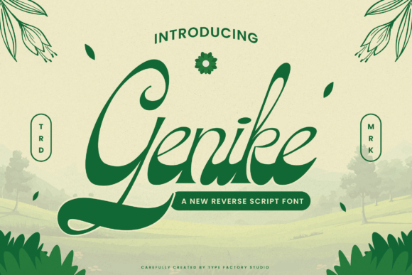 Genike: A Vintage Script Font for Standout Digital Campaigns