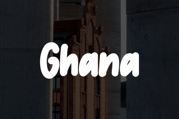Ghana Font: A Script Amp Display Typeface for Campaign Impact