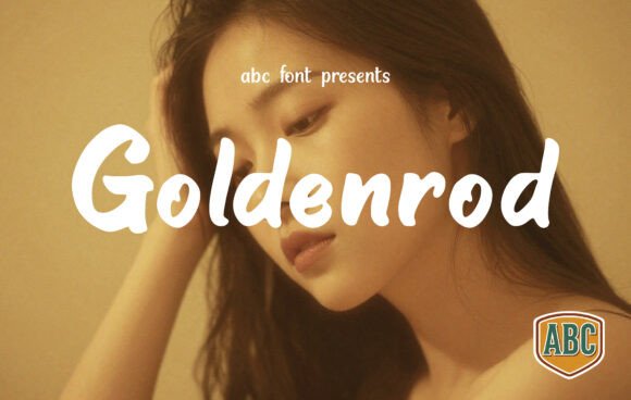Goldenrod: The Brush Script Font That Makes Your Campaign Feel Sunlit
