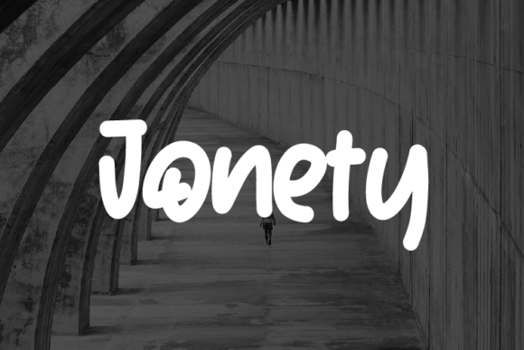 Jonety: A Modern Script Typeface for Editorial Clarity