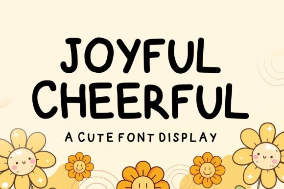 Joyful Cheerful: A Warm Handwritten Font for Web Design