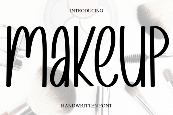 Makeup Font: A Sweet Handwritten Typeface for Web Design