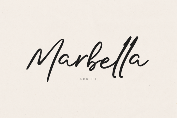 Marbella: A Handwritten Font That Makes Your Brand Feel Human