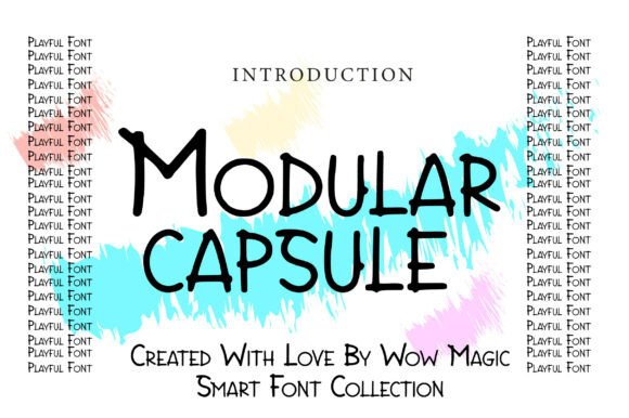 Modular Capsule: A Modern Display Font for Campaign-Ready Headlines