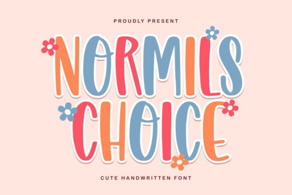 Normils Choice: A Joyful Script Font That Lifts Your Brand