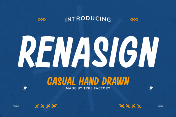 Renasign: A Hand-Drawn Typeface That Feels Human in Fast-Moving Campaigns