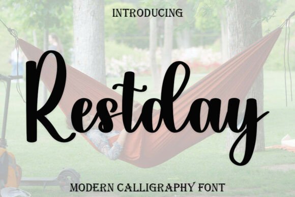 Restday: A Sweet Handwritten Font That Lifts Your Brand