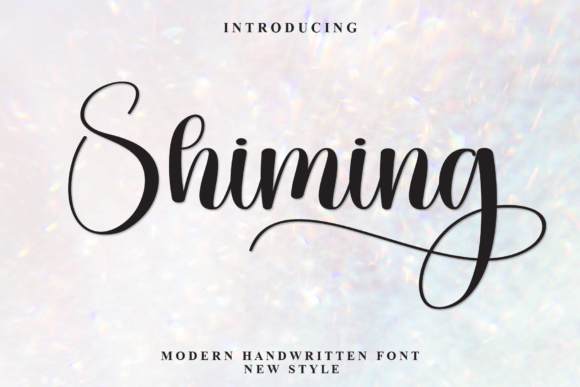 Shiming: A Thoughtful Script Amp Font for Expressive Branding