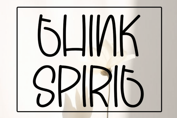 Think Spirit: A Refined Script Font for Editorial Warmth