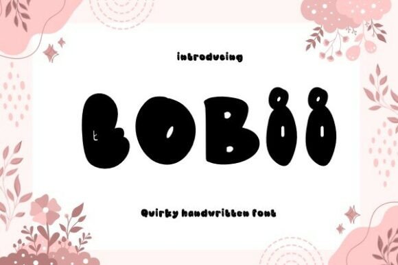 Tobii: A Playful Handwritten Font for Campaign Headlines
