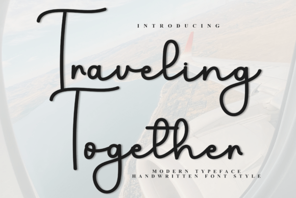 Traveling Together: A Festive Script Font for Branding