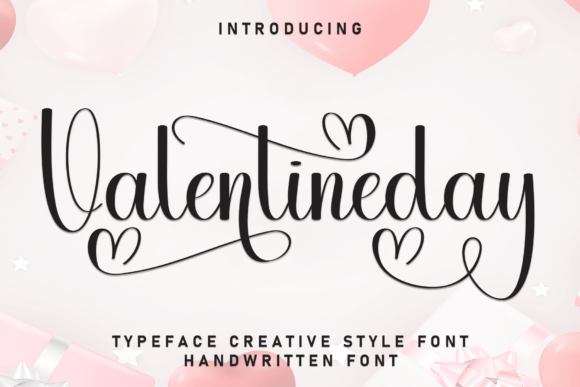 Valentineday: A Handwritten Script Font for Warm Editorial Moments