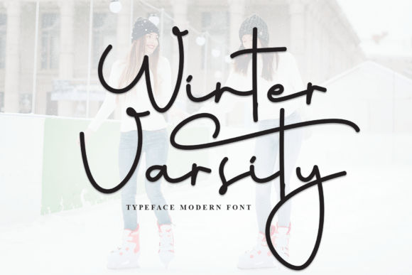 Winter Varsity: A Warm, Expressive Display Typeface for Digital Brands